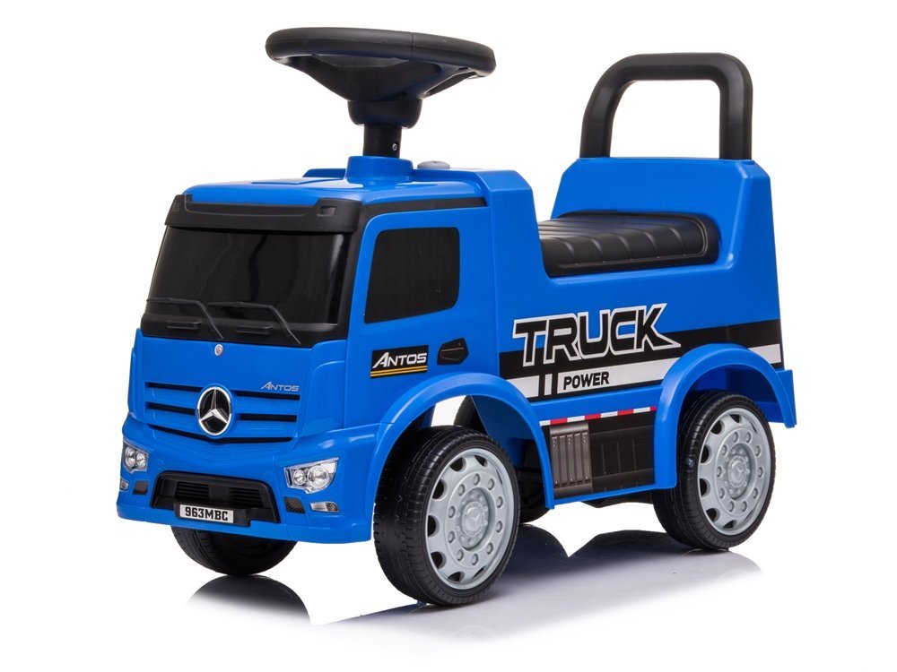 LeanToys Odrážadlo autíčko Mercedes Antos s klaksónom modrá
