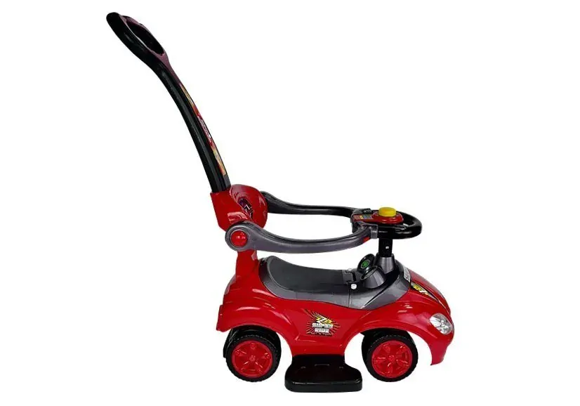 LeanToys Autíčko Mega Car 3v1, červená
