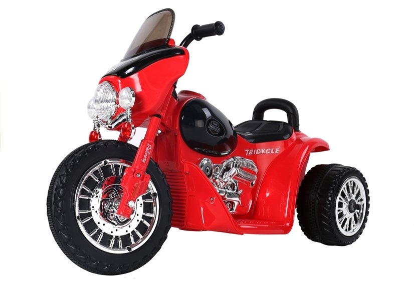 LeanToys  Elektrická motorka JT568, červená