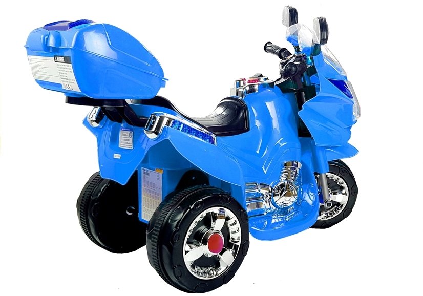 LeanToys Elektrická motorka HC8051, modrá