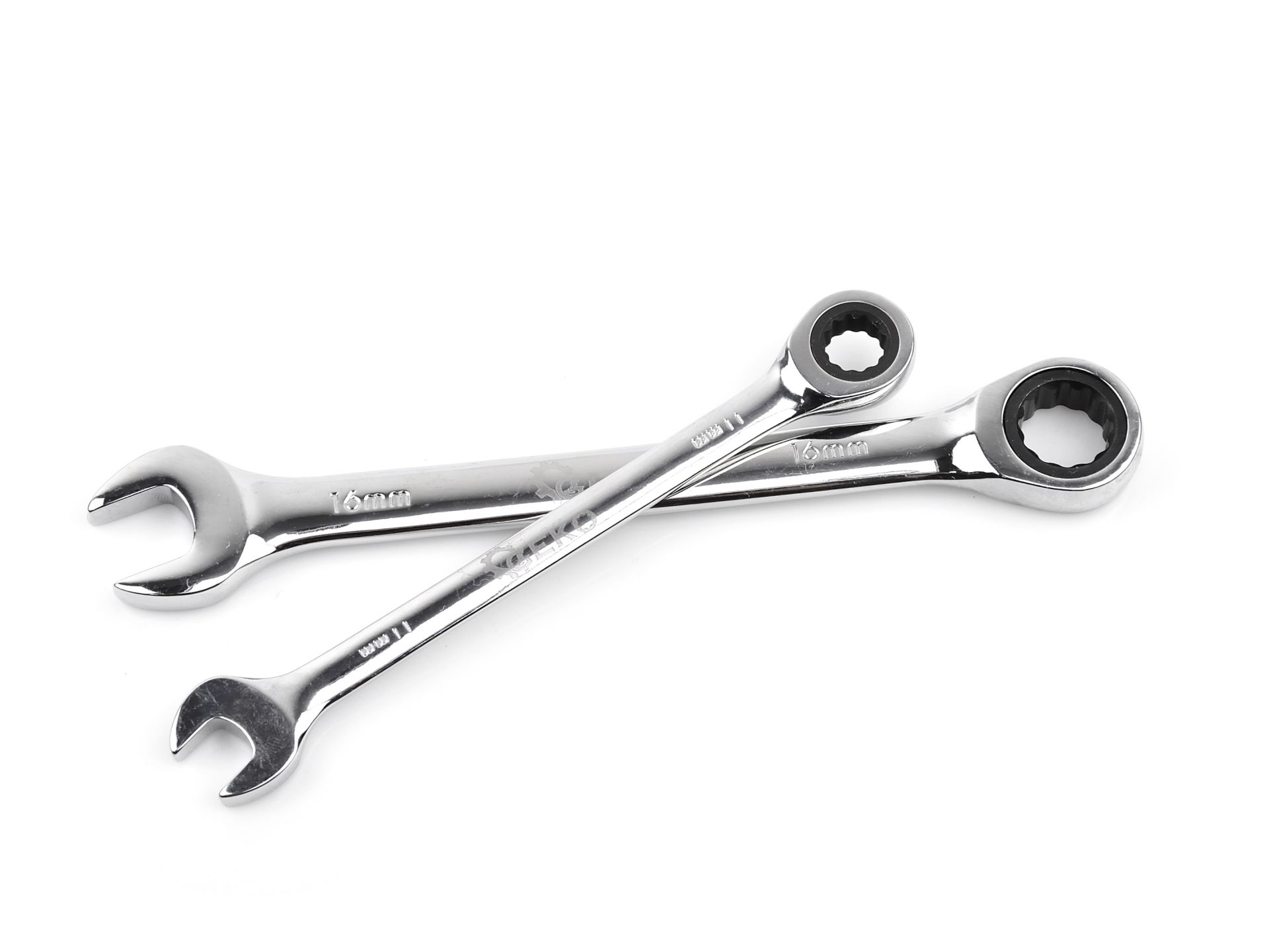 Geko sada kombinovaných kľúčov s račňou 12 ks. 8-19 mm - G10343