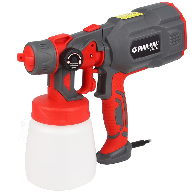 Elektrická pištoľ na maľovanie 800ml 550W - MAR-POL M88299