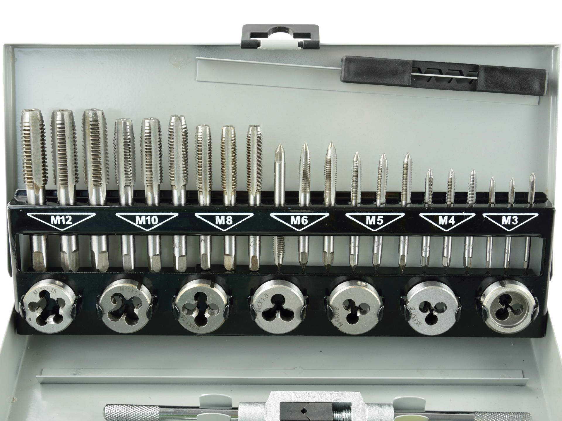 Sada závitníkov M3-M12, 32 dielna - GEKO G38301