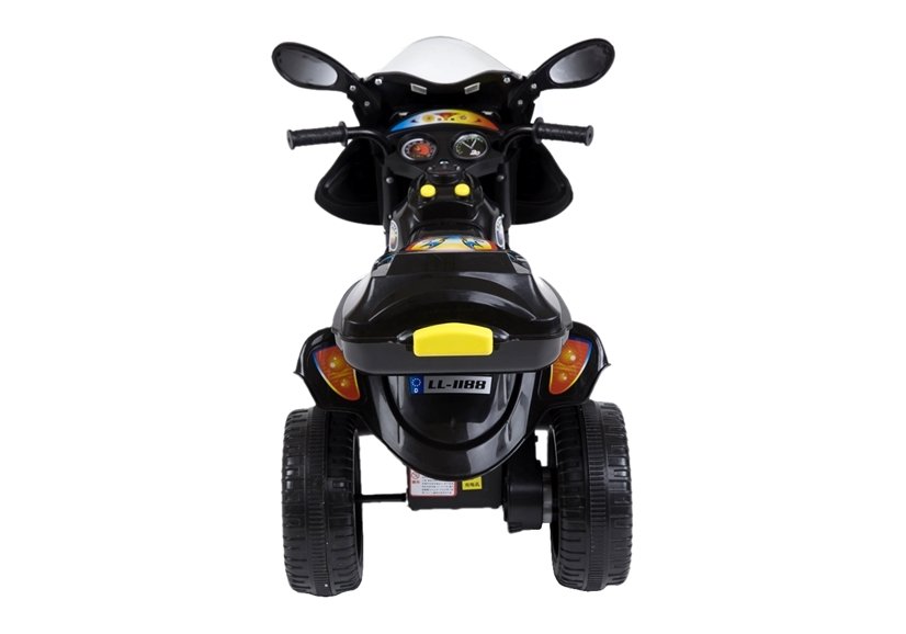 LeanToys Elektrická motorka BJX-88 - čierna