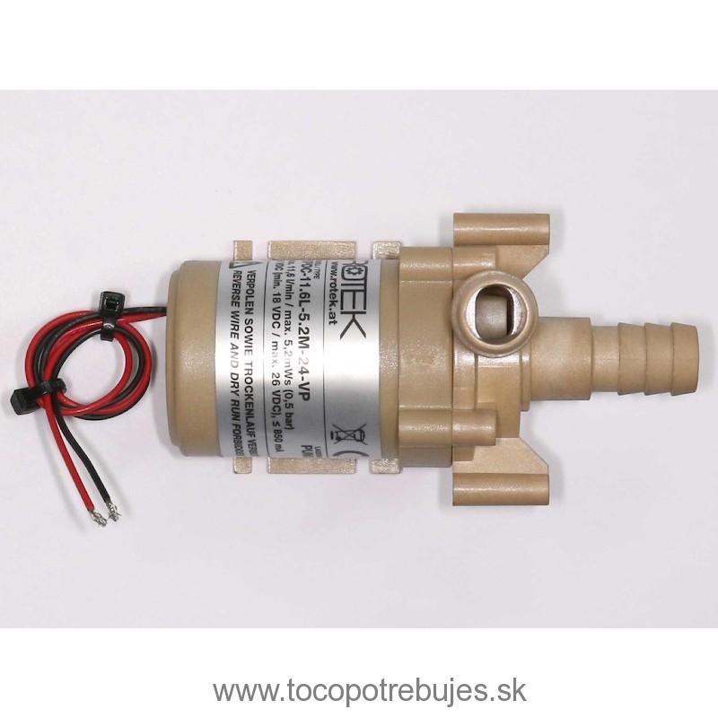 Mini-odstredivé čerpadlo s jednosmerným motorom  WPDC-11,6L-5,2 míľ-24VDC, ROTEK - PUM362