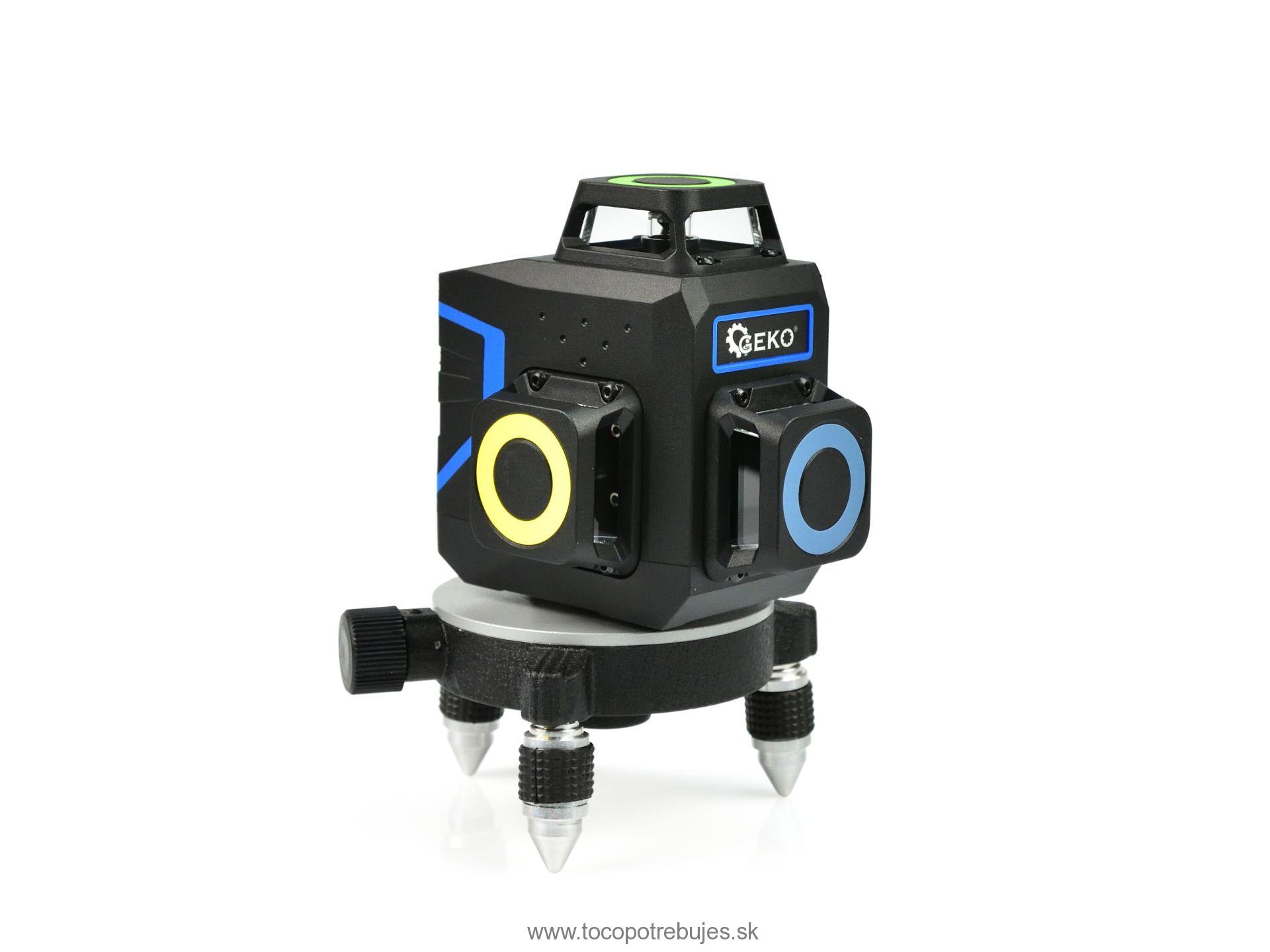 Laserova vodováha 3D 360° - GEKO G03308