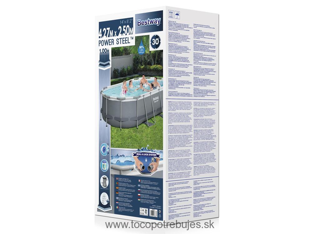Bestway Steel Frame Pool 424 x 250 x 100 cm 56620