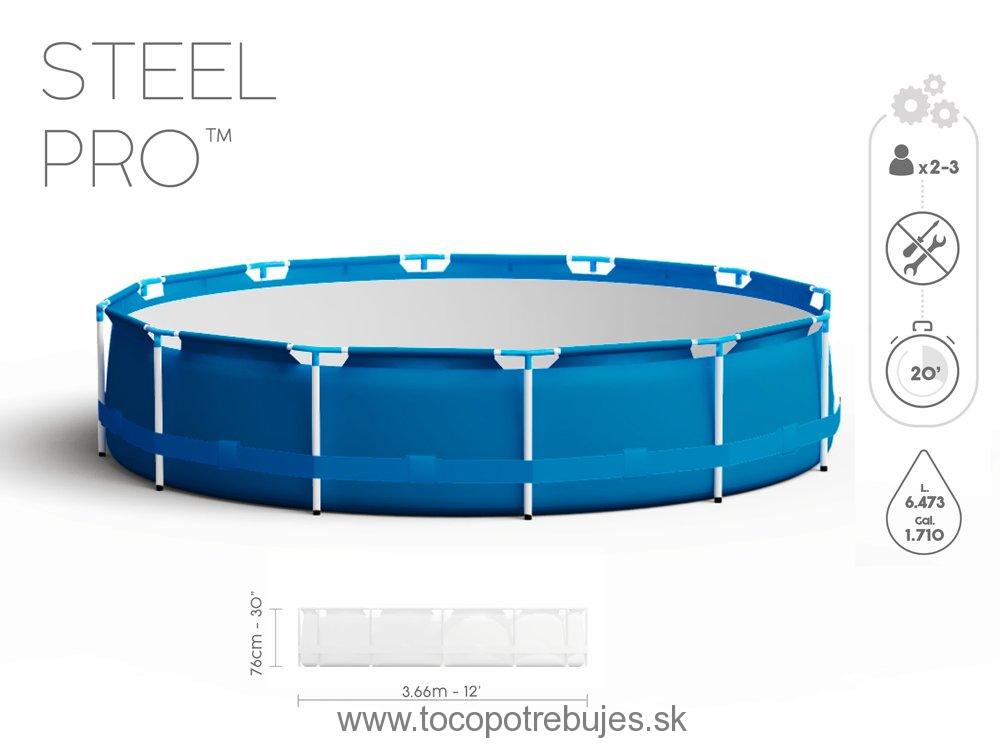 Bestway 56706 Steel Pro Frame 366 x 76 cm