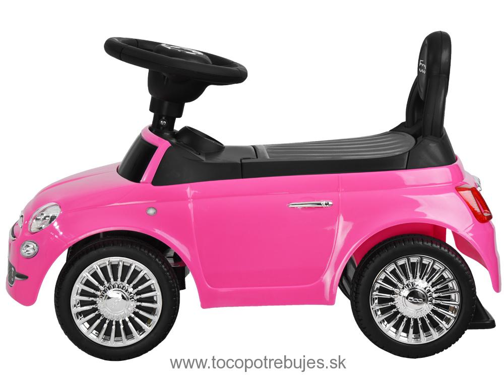 Joko Detské odrážadlo Fiat 500, ružová
