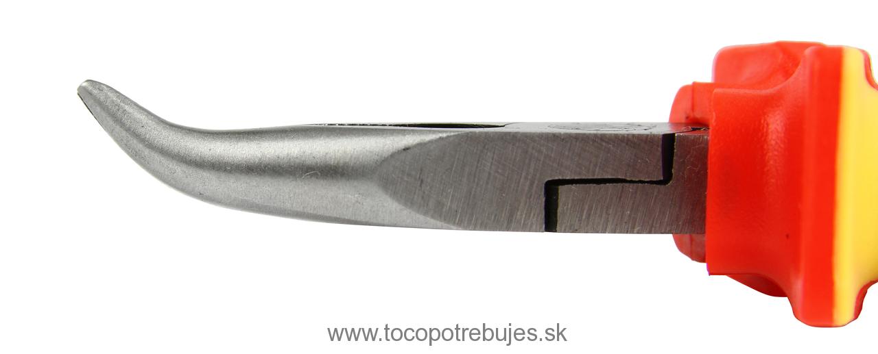 Kliešte dlhé ohnuté 160mm 1000V, MAR-POL M49216