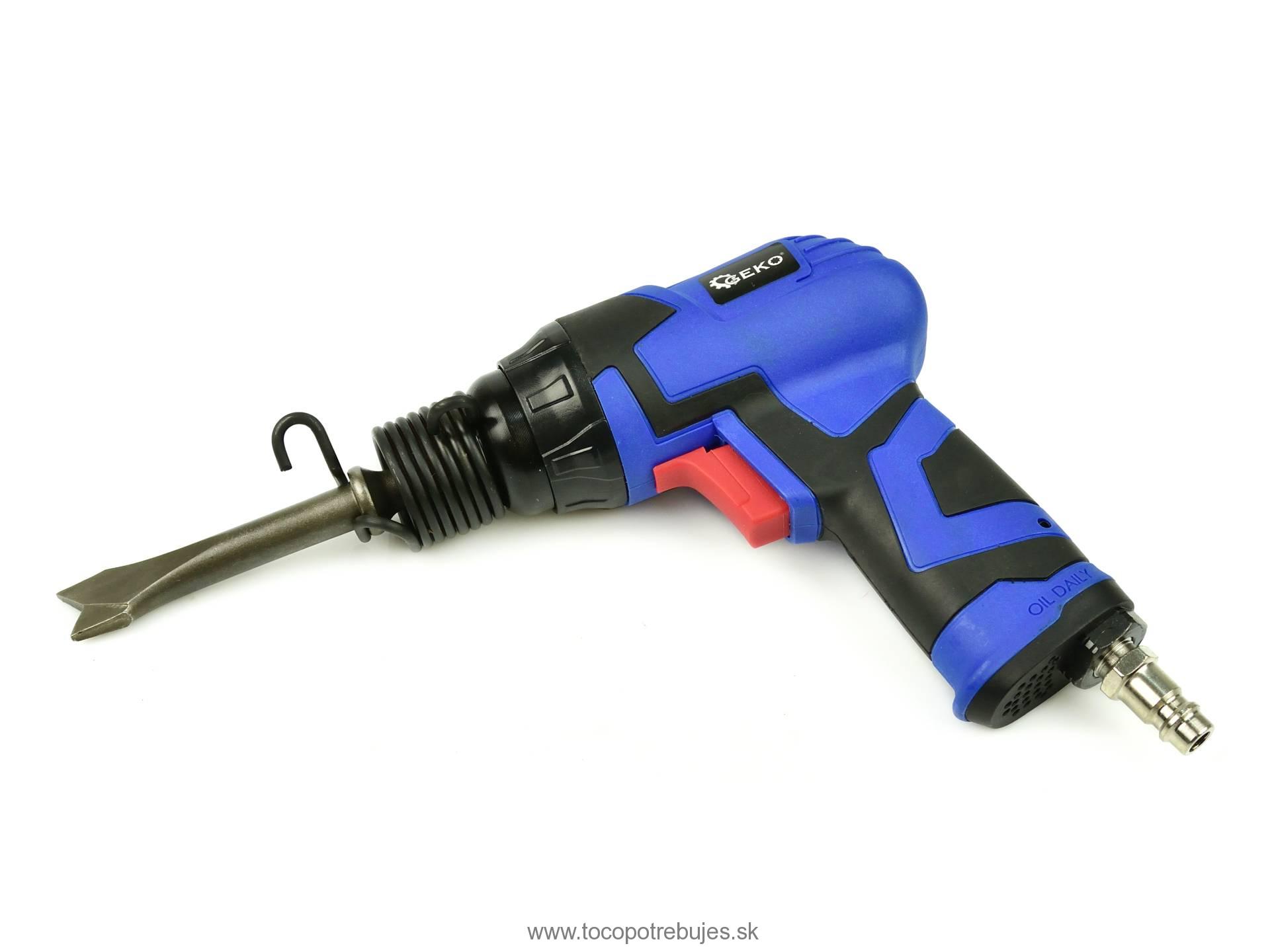 Pneumatické kladivo + 4 dláta - GEKO G03147
