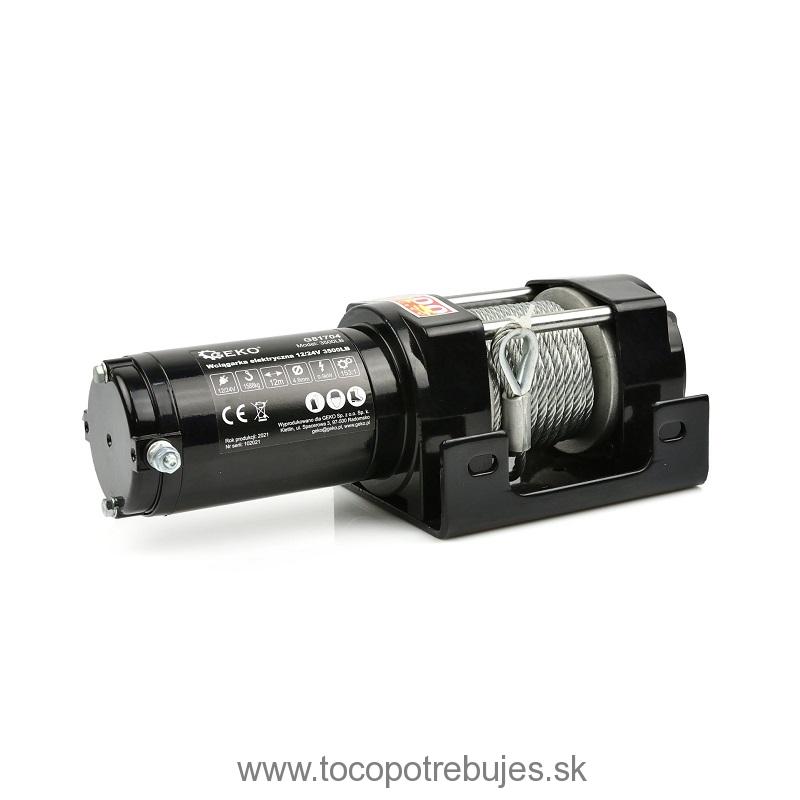 Elektrický navijak 12V 1588 Kg (3500LB) - GEKO G81704