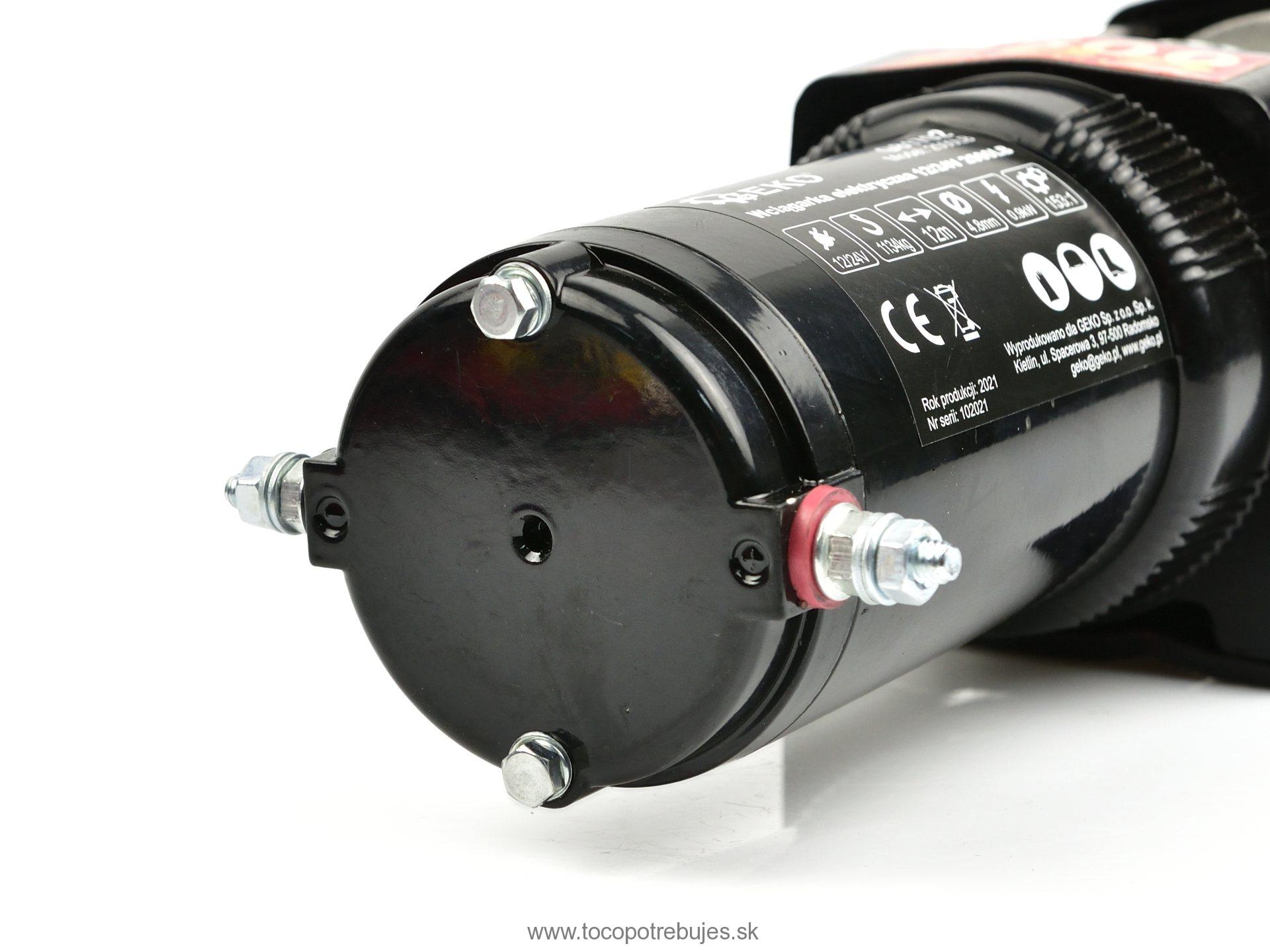 Elektrický navijak 12V 1134 Kg (2500LB) - GEKO G81702