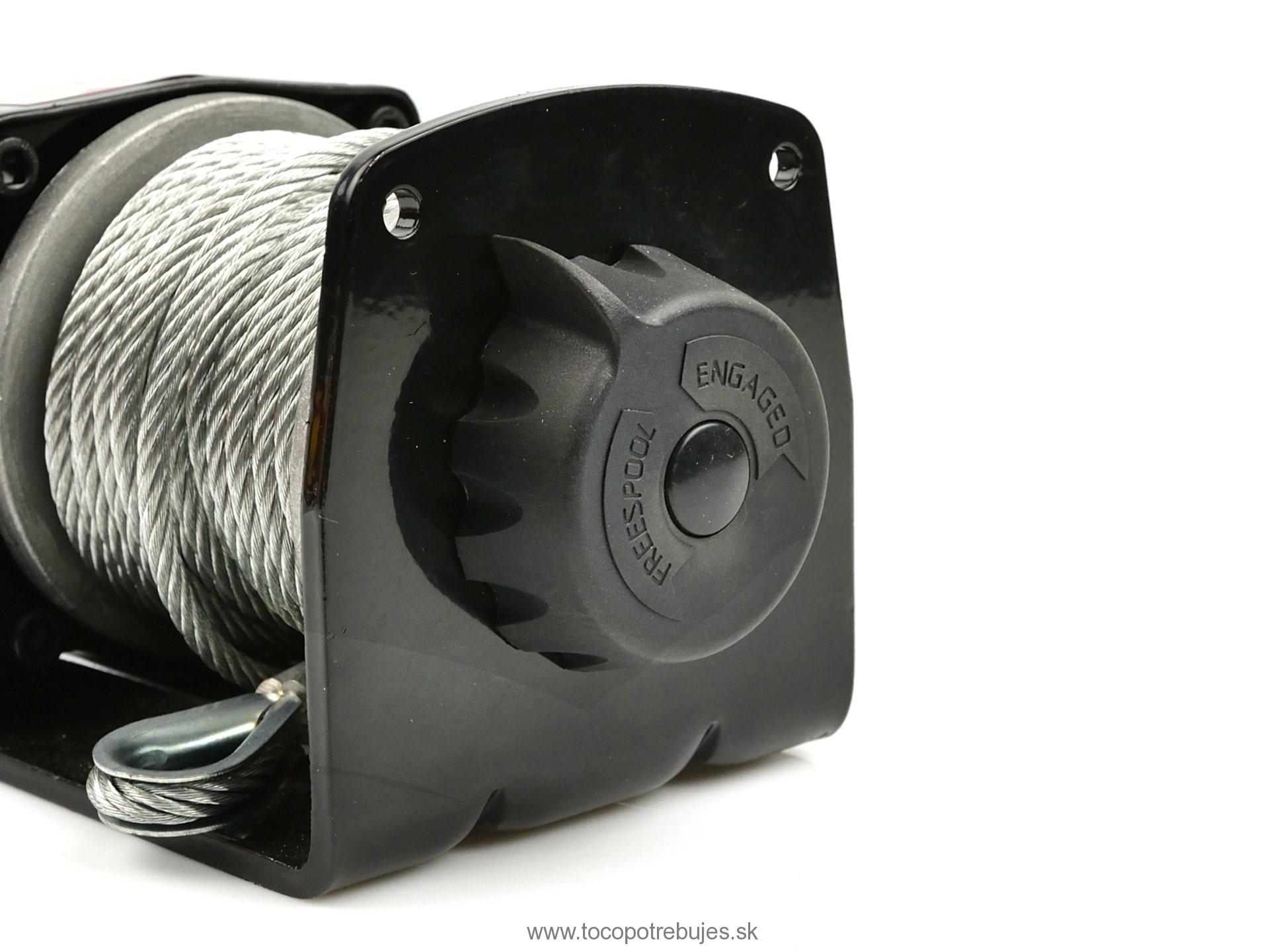 GEKO G81701 Elektrický lanový navijak 12V 2000LB, 907kg