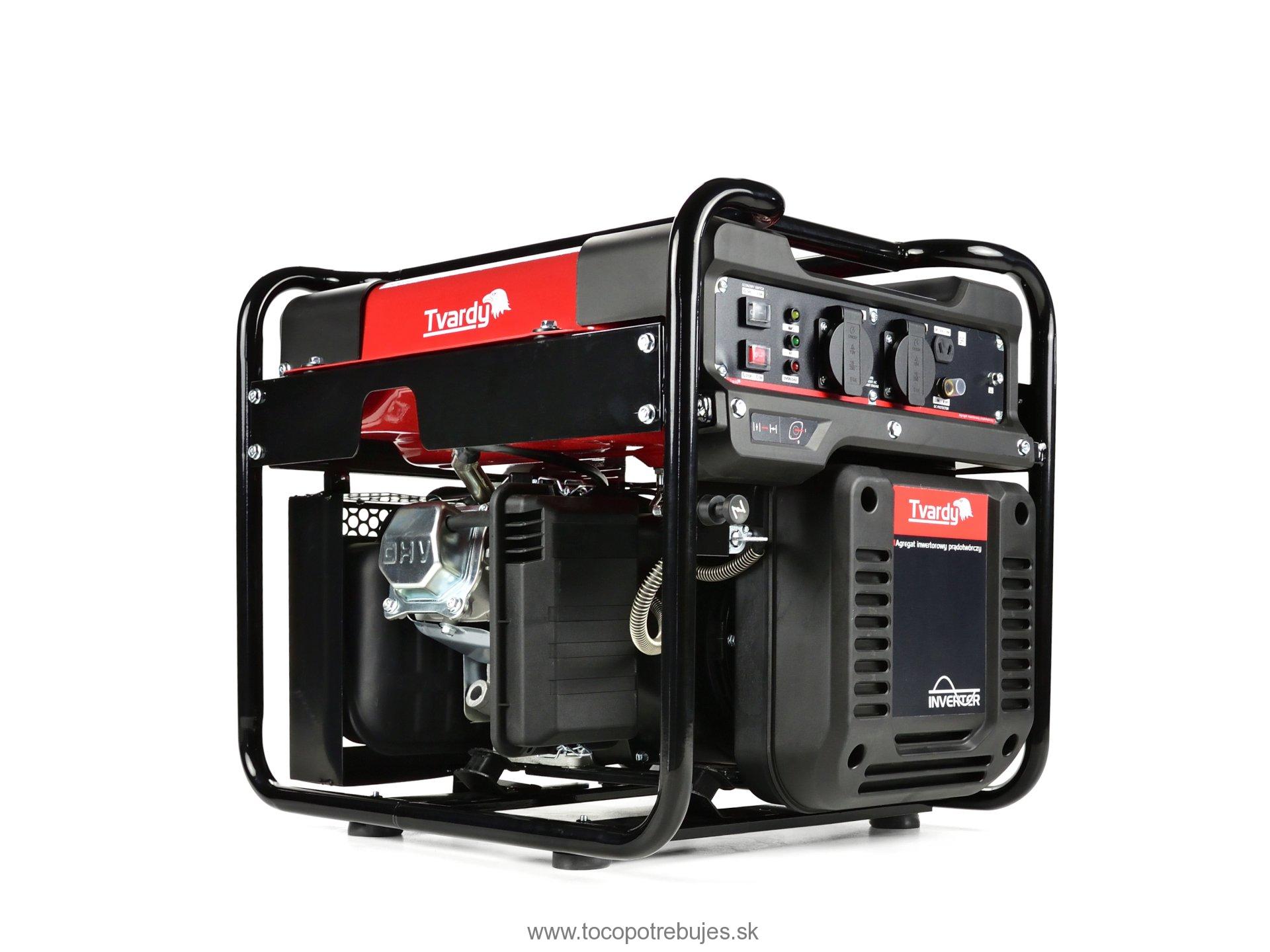 Invertorová elektrocentrála 7HP 3KW - Tvardy T05011