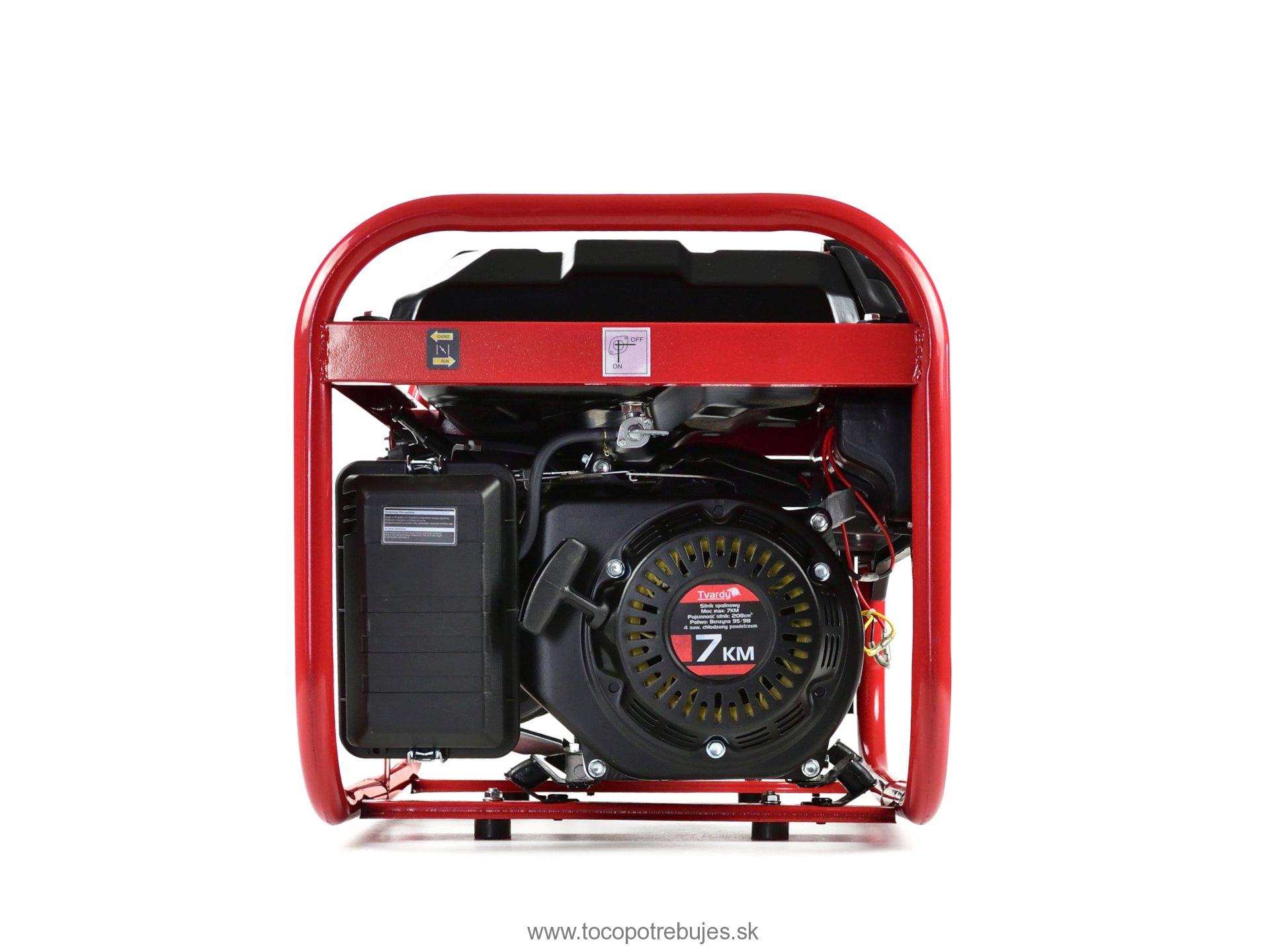 Elektrocentrála 7HP 2,8KW - Tvardy T05002