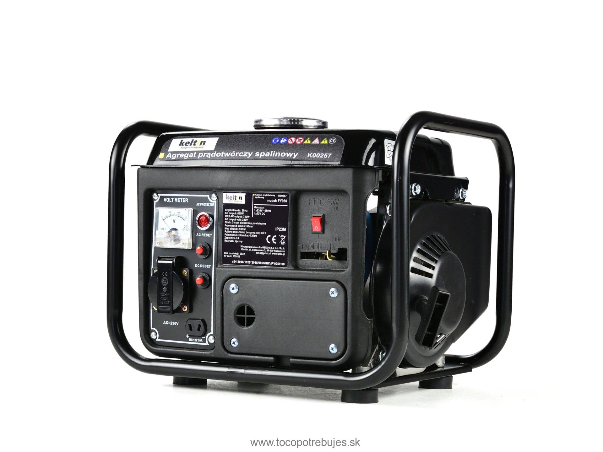 Elektrocentrála 2HP 720W - Keltin K00257