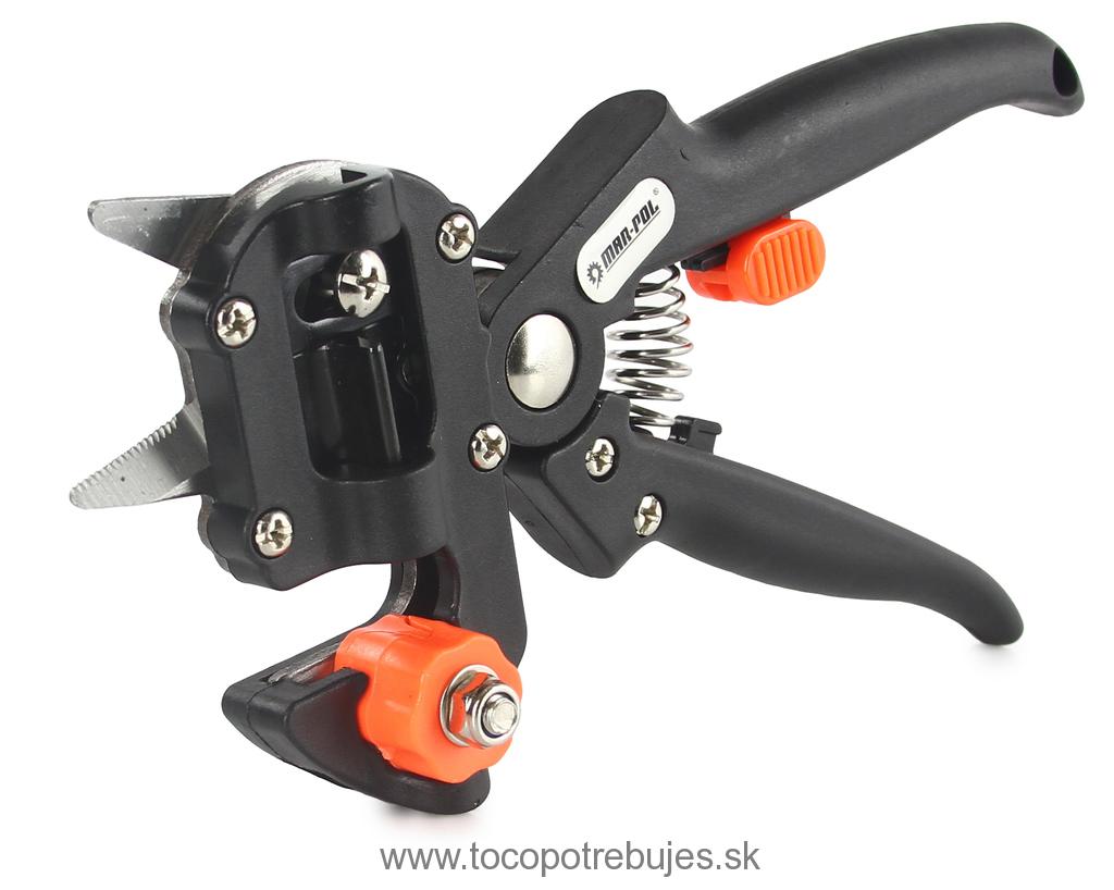 Záhradné nožnice kliešte na štepenie rastlín 21cm MAR-POL M83004 