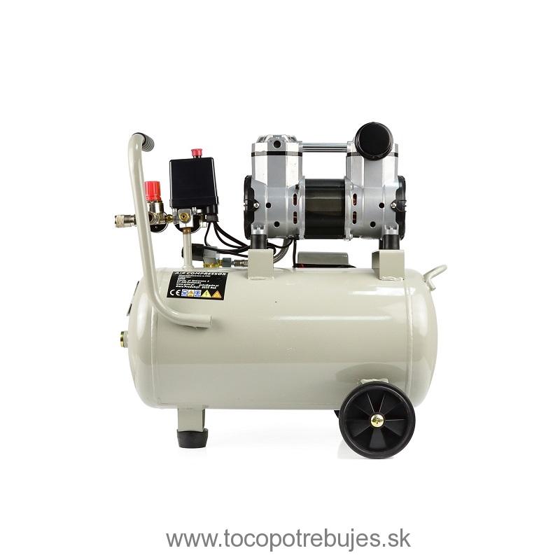 Bezolejový dvojpiestový kompresor 24L 980W - GEKO G80335