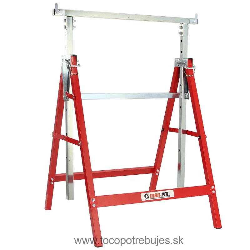 Dielenský nastaviteľný stojan 2x150KG - MAR-POL M51098