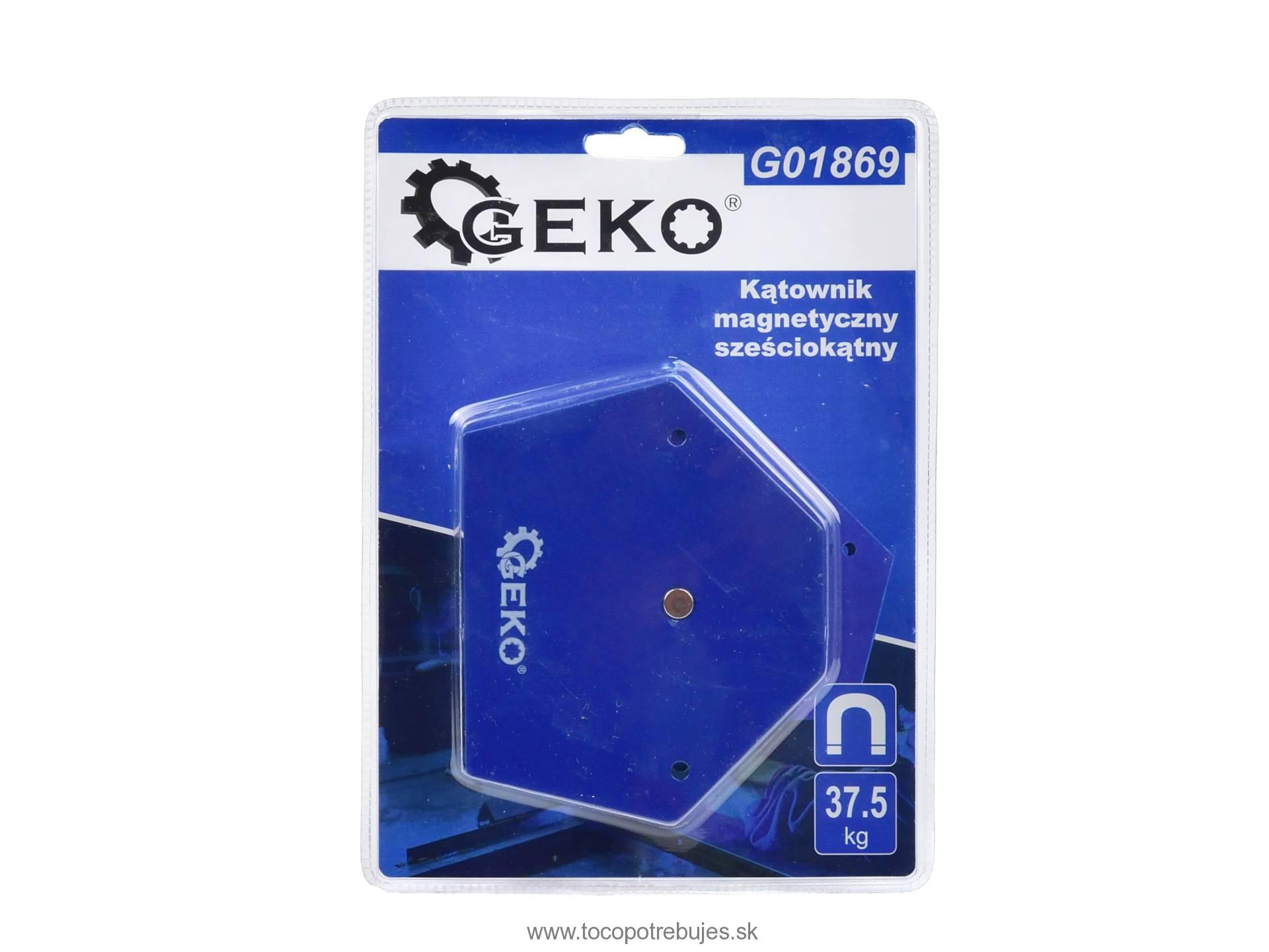 Magnet uhlový 136 x 110 x 24 mm, 37,5kg - GEKO G01869