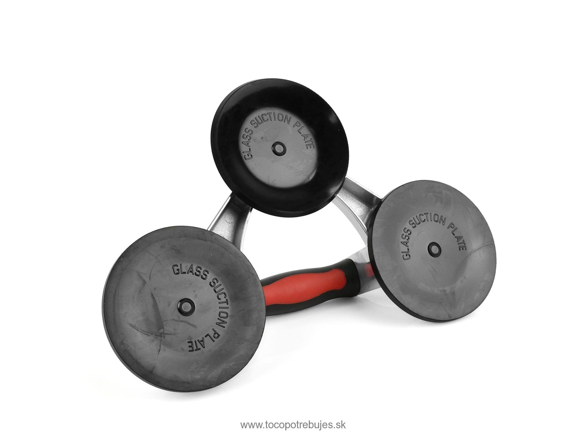 Prísavka na sklo 3x125mm 190kg - Tvardy T01252