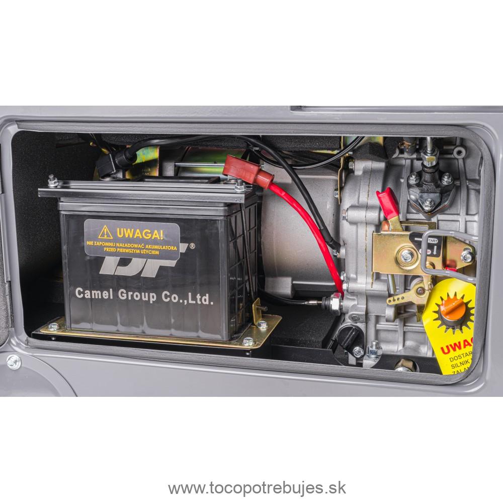 Dieselová elektrocentrála PM-AGR-6500MD s AVR - POWERMAT