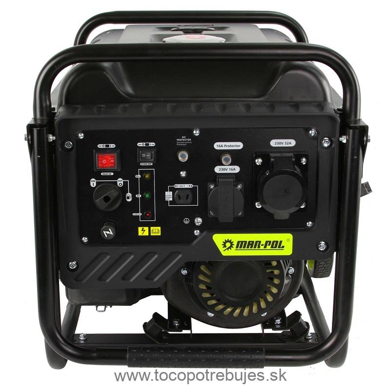 Elektrocentrála 6000W 4-takt 12/230V s AVR - MAR-POL M82481