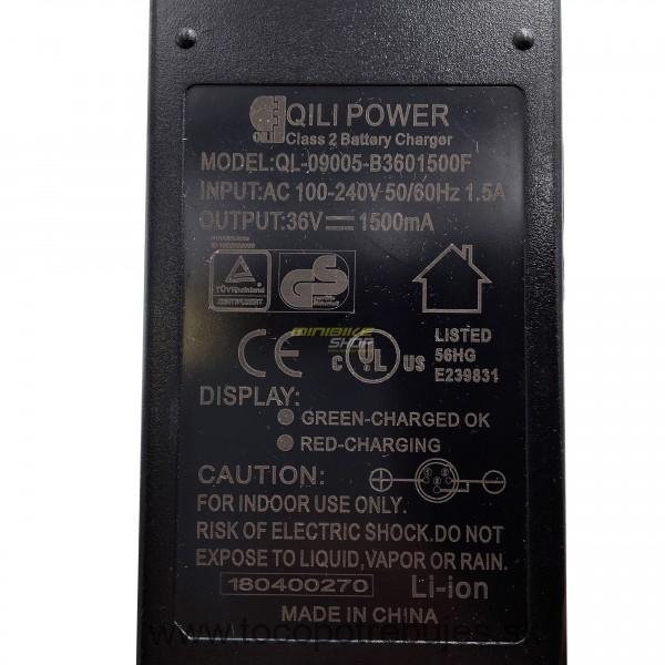 Nabíjačka Lithium Li-Ion 36V 1,5A
