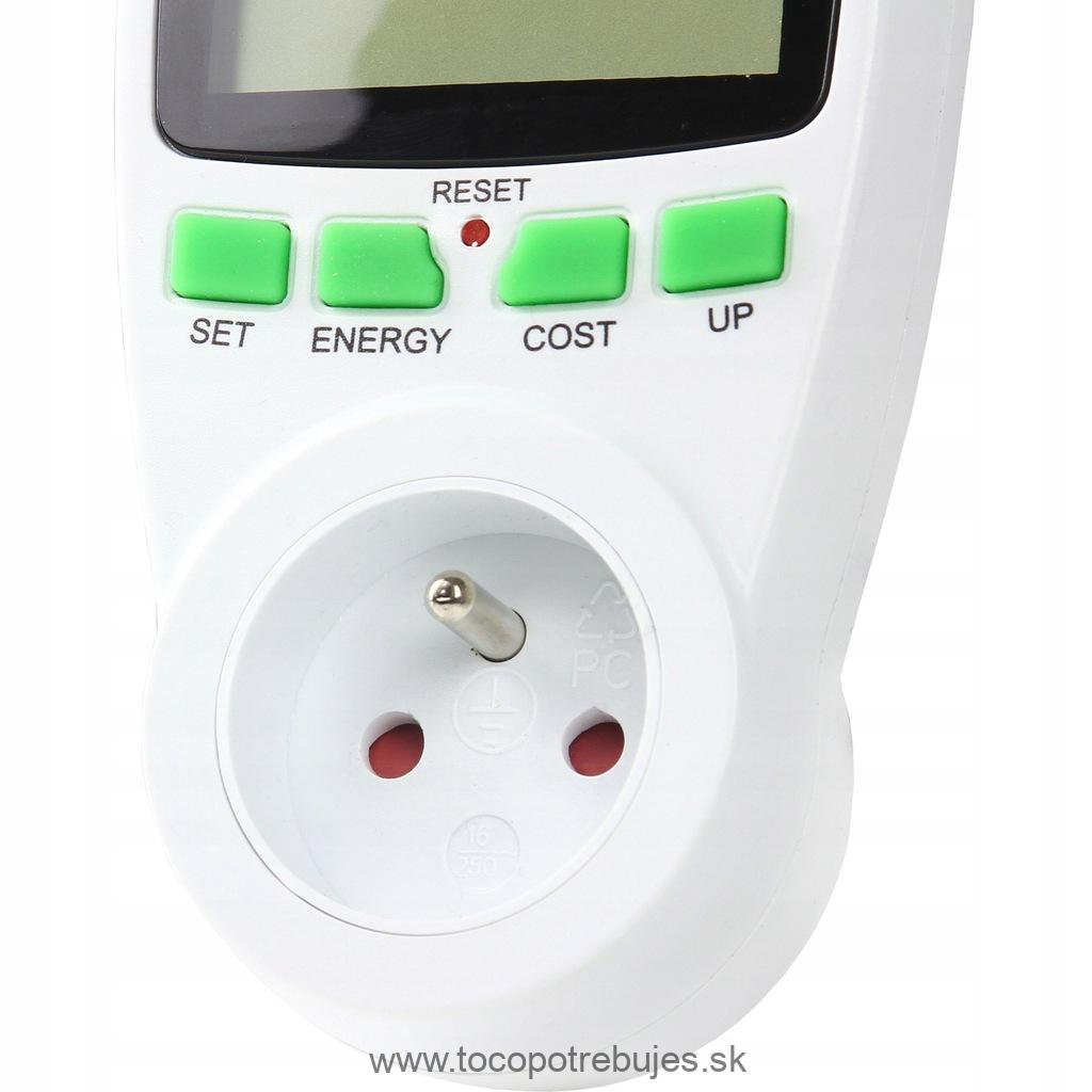  Wattmeter - merač spotreby elektrickej energie - MAR-POL M90150