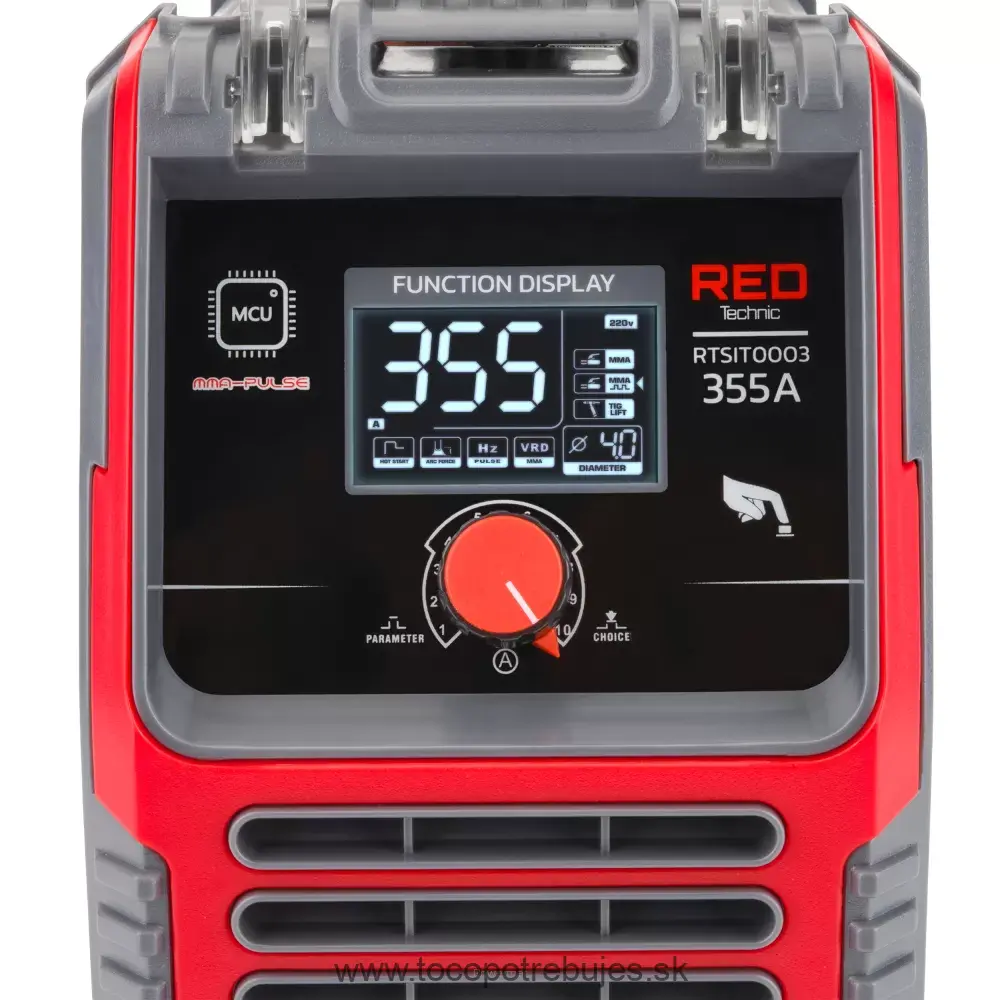 Invertorová zváračka RED TECHNIC RTSIT0003 355A