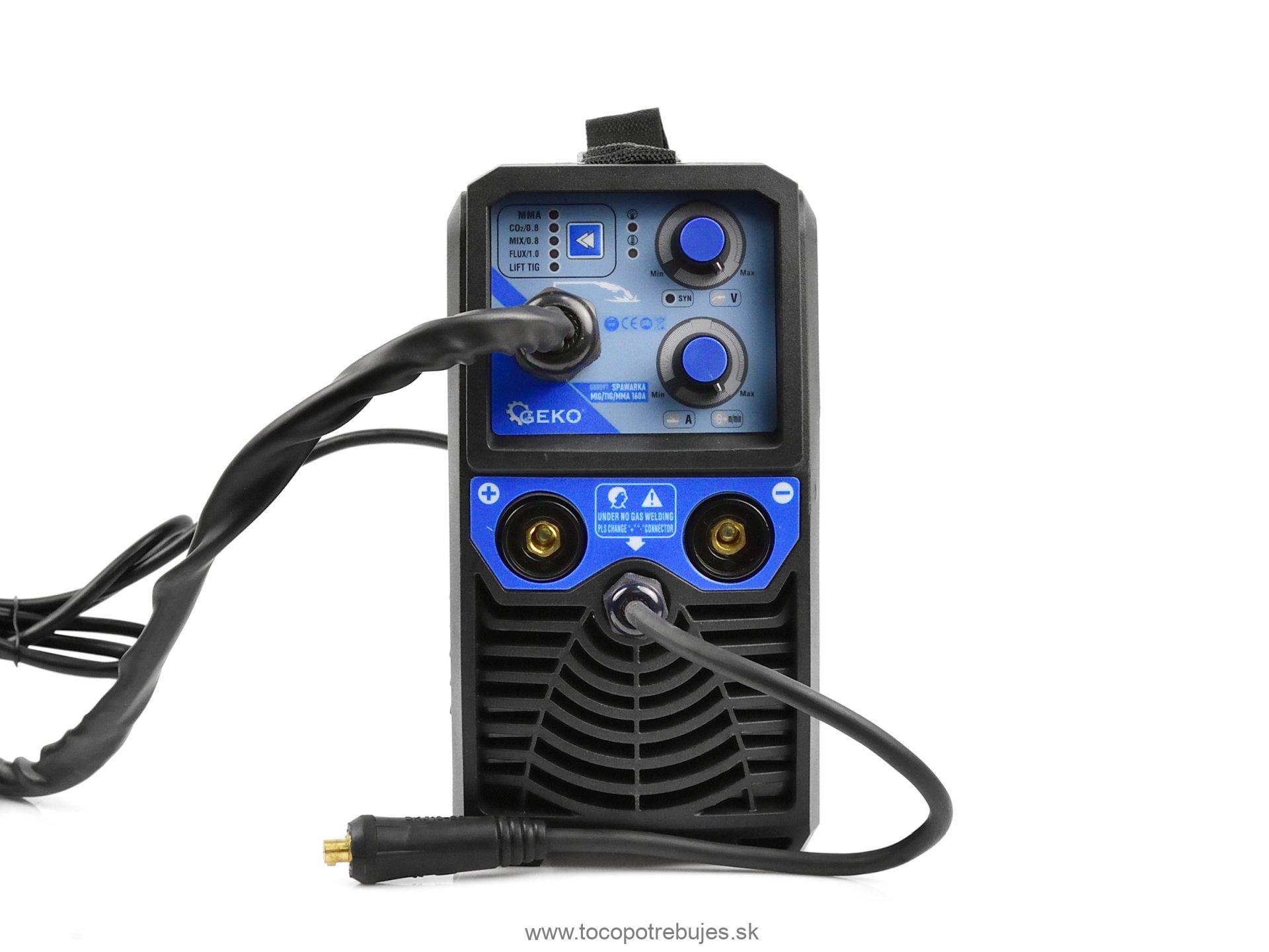 Zváračka MIG/TIG/MMA 160A - GEKO G80097