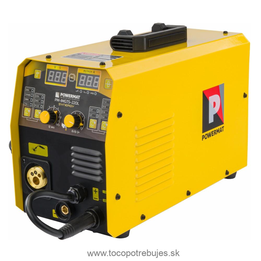 Invertorová zváračka PM-IMGTS-220L - POWERMAT