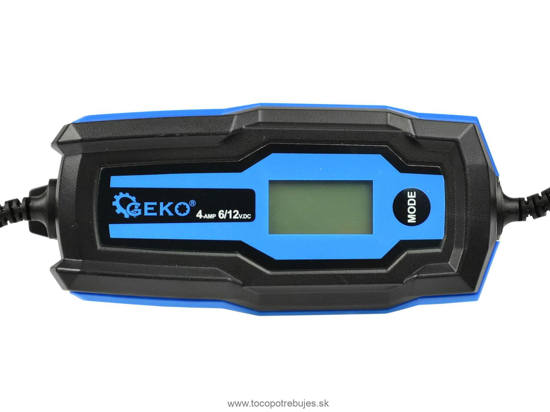 Automatická nabíjačka 6 / 12V 4A - GEKO G80060