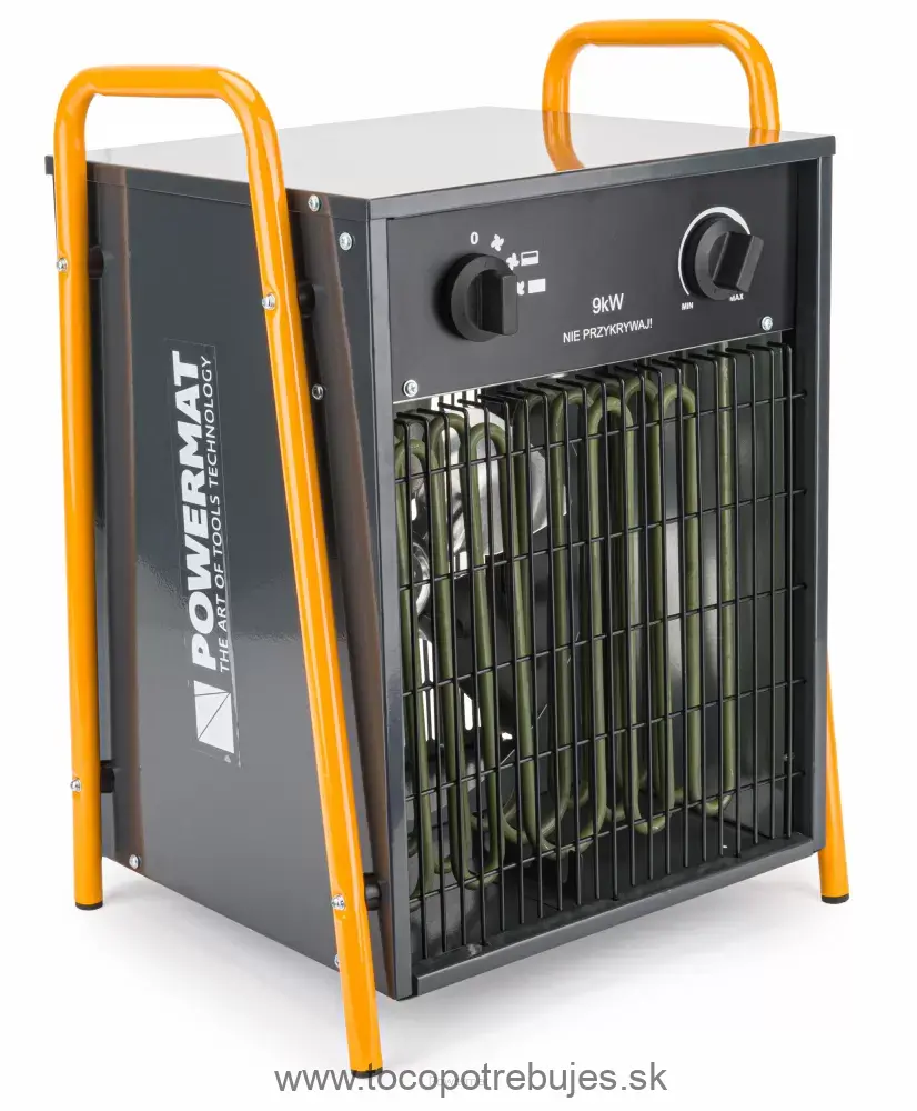 Elektrický ohrievač 9kW 400V PM-NAG-9EDN - POWERMAT