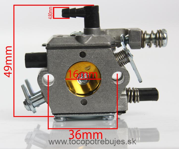Karburátor pre reťazovú benzínovú pílu 5200 CS-58/65 - MAR-POL M831324