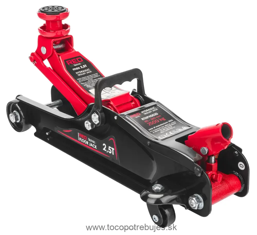 Hydraulický zdvihák 2,5T - RTNPH0030 RED TECHNIC