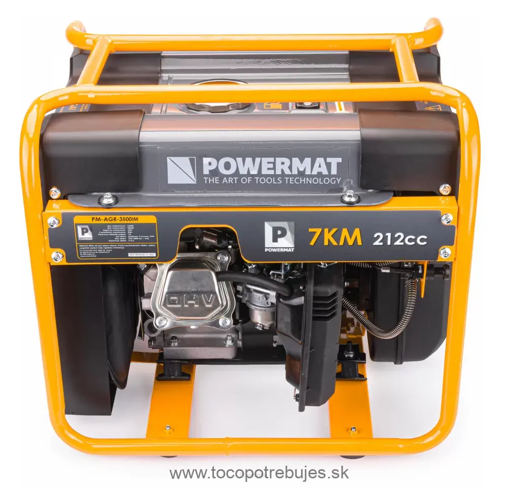 Invertorová elektrocentrála PM-AGR-3500IM - POWERMAT