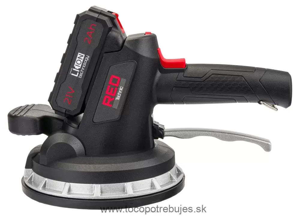 AKU vibračná prísavka na obklady a dlažbu 21V RTAPW0053 - RED TECHNIC