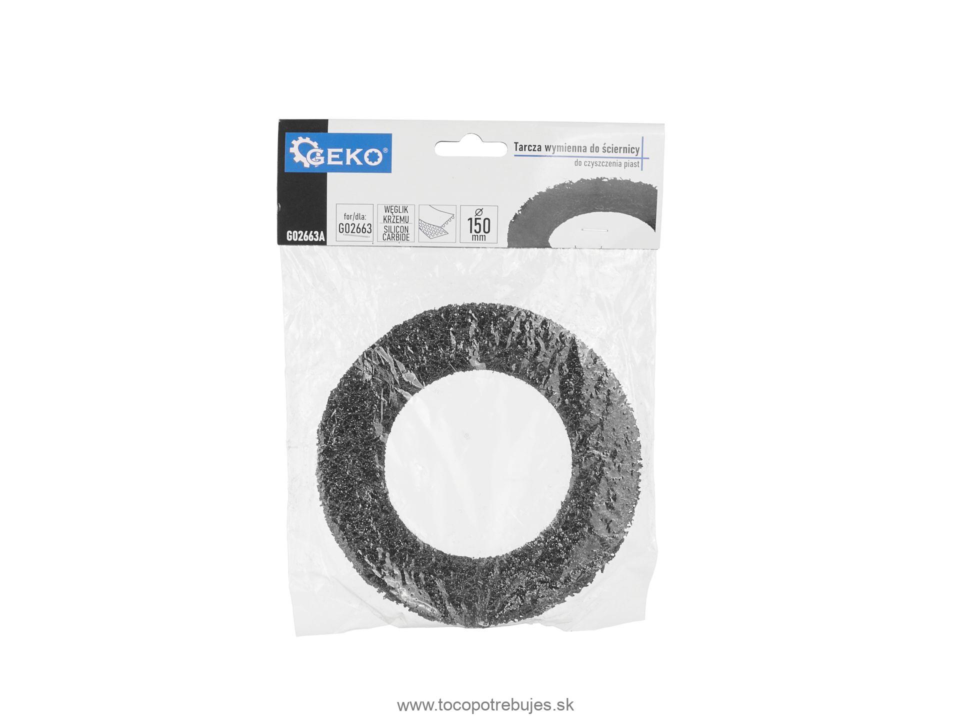 Náhradný brúsny kotúč 150mm - GEKO G02663A