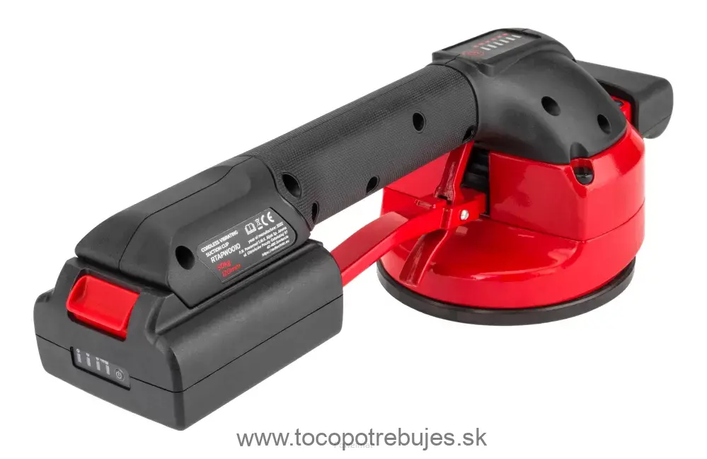 AKU vibračná prísavka na obklady a dlažbu 18V RTAPW0010 - RED TECHNIC