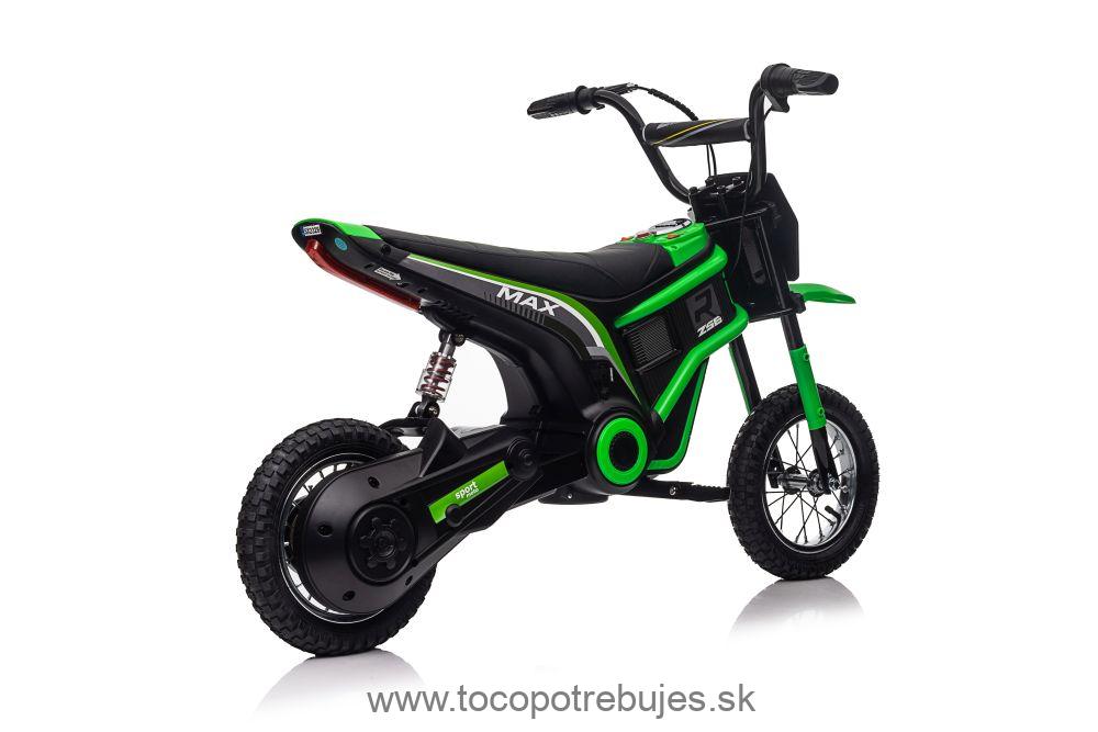LeanToys Elektrická motorka SX2328, zelená
