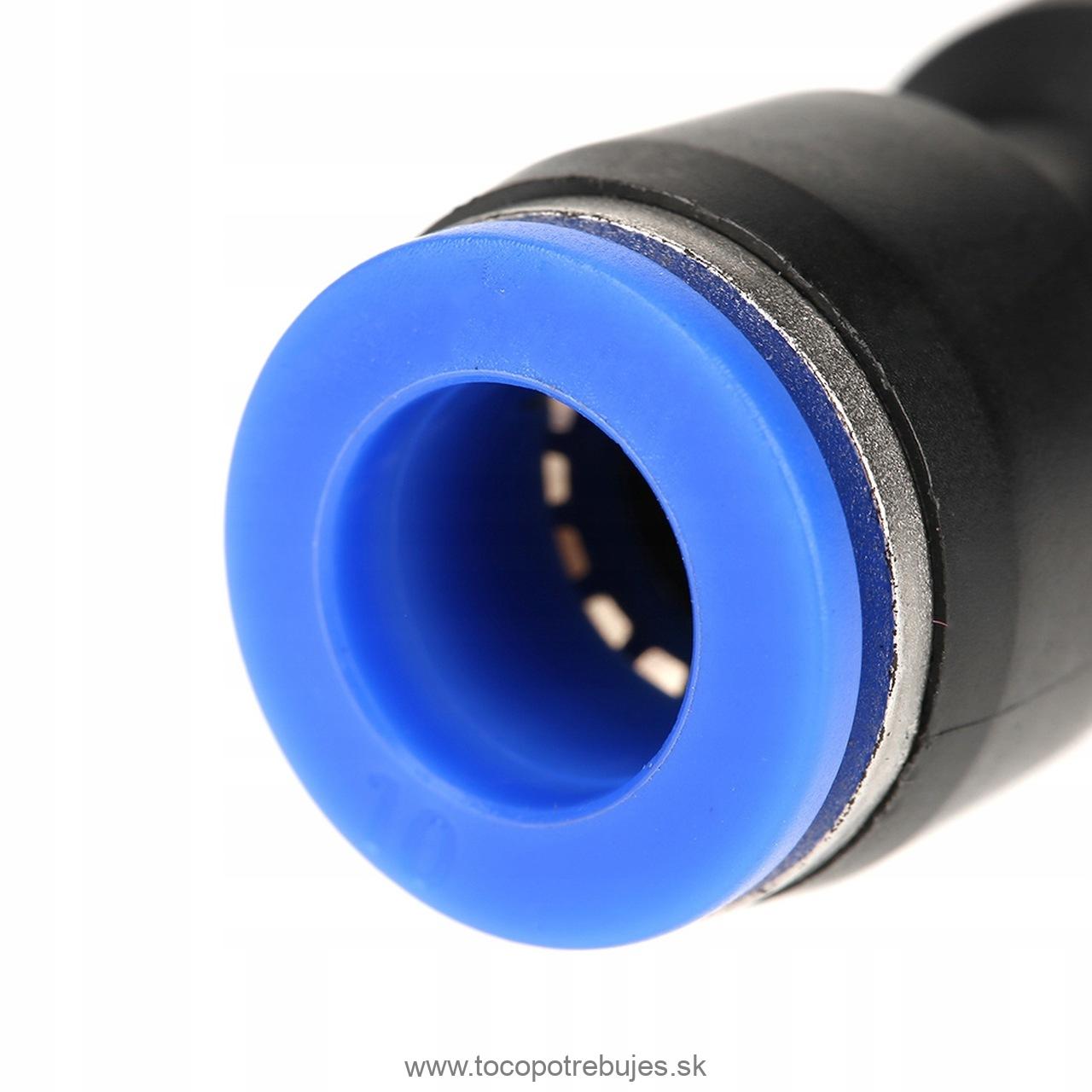 Rýchlospojka pneumatická, nástrčná pre PA, PU, PE hadica 4-12mm sada 52ks - MAR-POL M66572