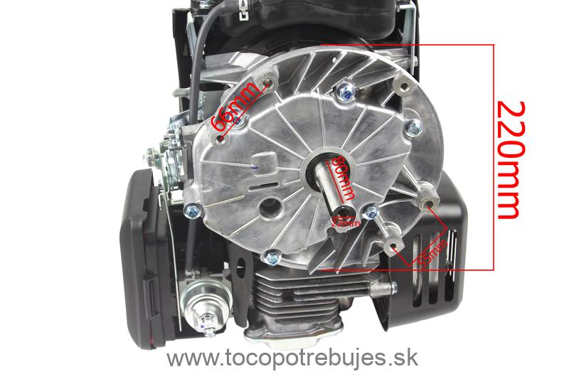 Spaľovací motor 4,4 HP 22,2mm - MAR-POL M79889