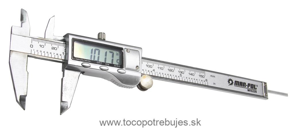 Posuvné meradlo digitálne, šublera 150mm M15239