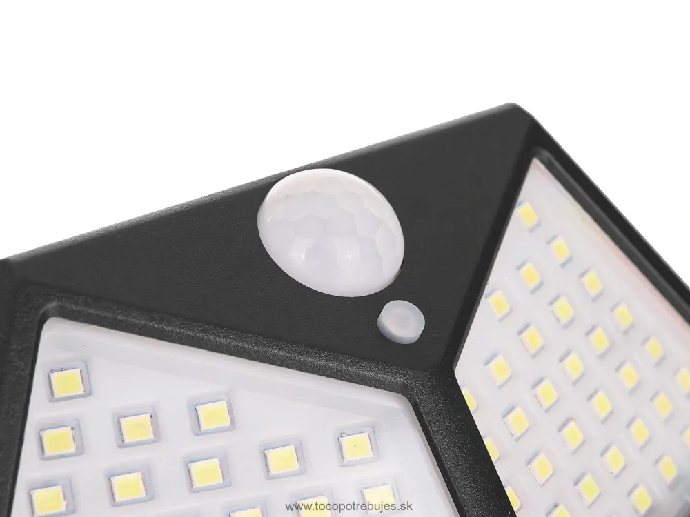 Solárna lampa so súmrakovým a pohybovým senzorom 50W - Keltin K02025