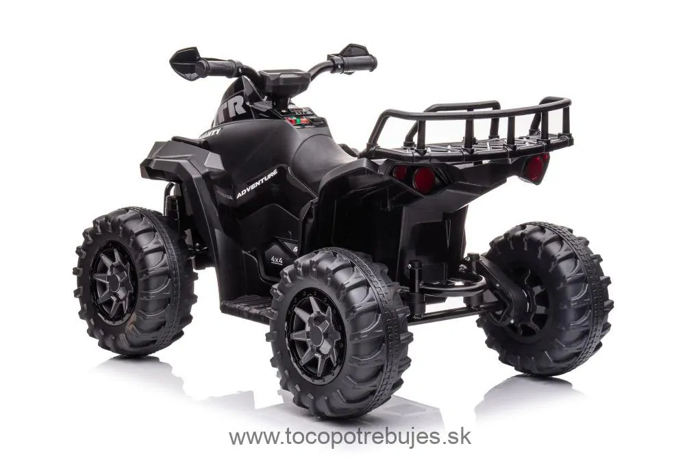 LeanToys Elektrická štvorkolka GTS1199, čierna