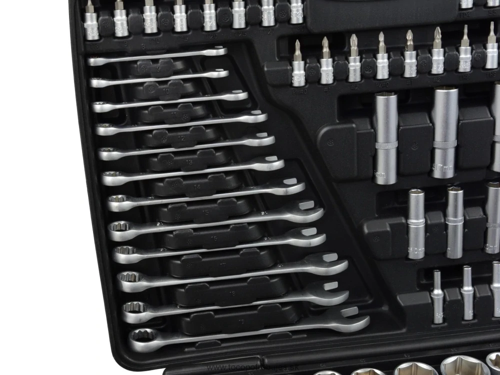 Geko G10158 gola sada 1/2", 3/8",1/4", 216-dielna