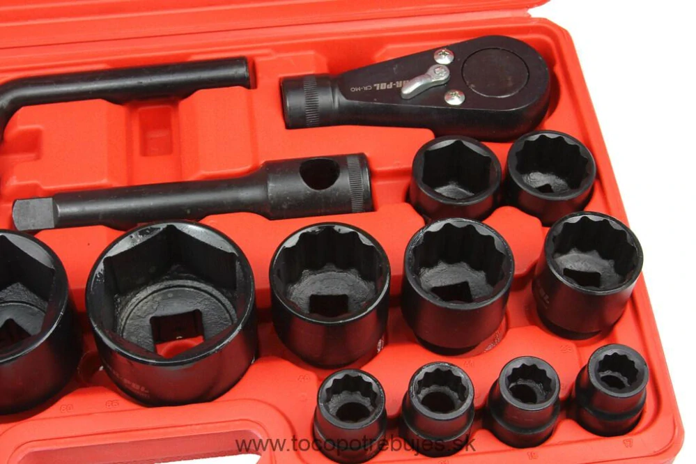 Gola sada 1'' a 3/4'' 17-65 mm 26 dielna - MAR-POL M58249
