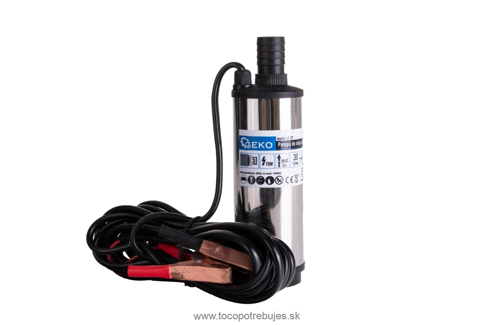 Ponorné palivové čerpadlo 12V 51mm - GEKO G00975